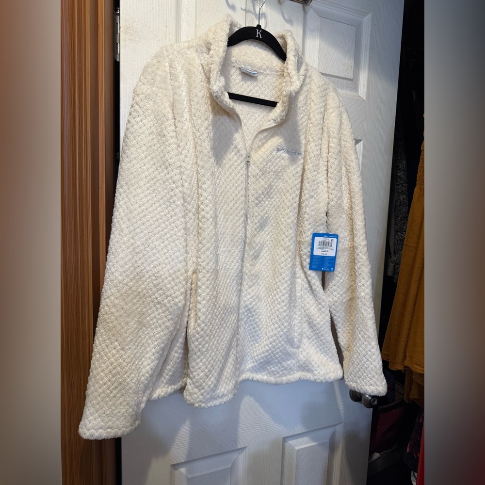 NWT Columbia full zip fireside fleece